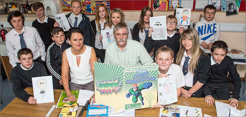 ScottishPower Foundation Energises A New Comic Generation At Wigtown Book Festival