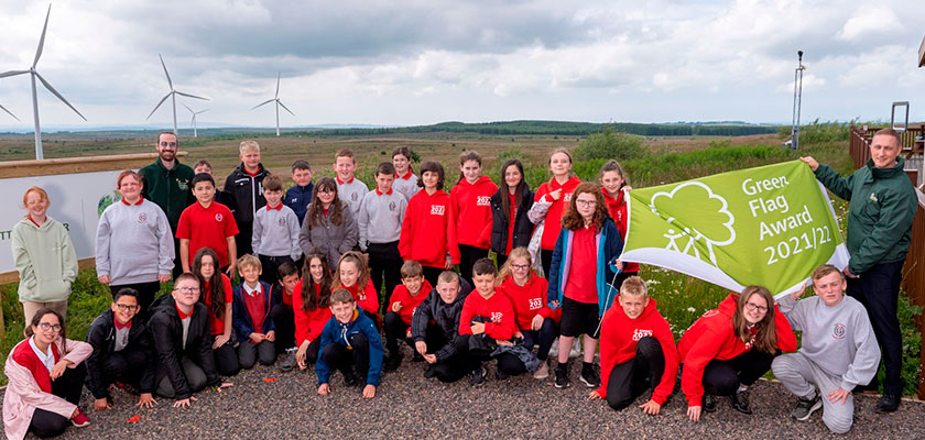 SY Whitelee green flag award