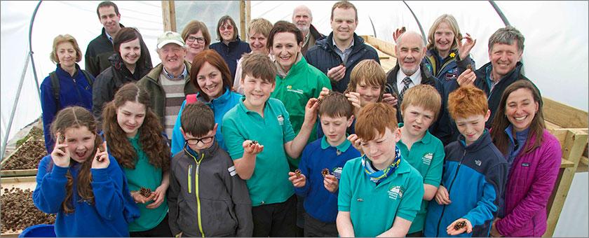 RSPB Scotland Abernethy celebrates tree nursery opening