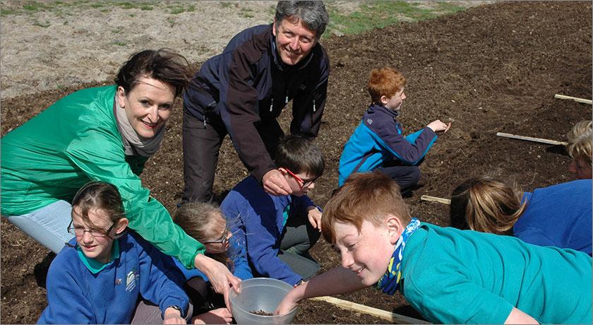 RSPB Scotland Abernethy celebrates tree nursery opening